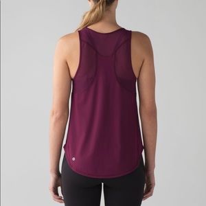 lululemon Sculpt Tank - loose mesh racerback sz 12